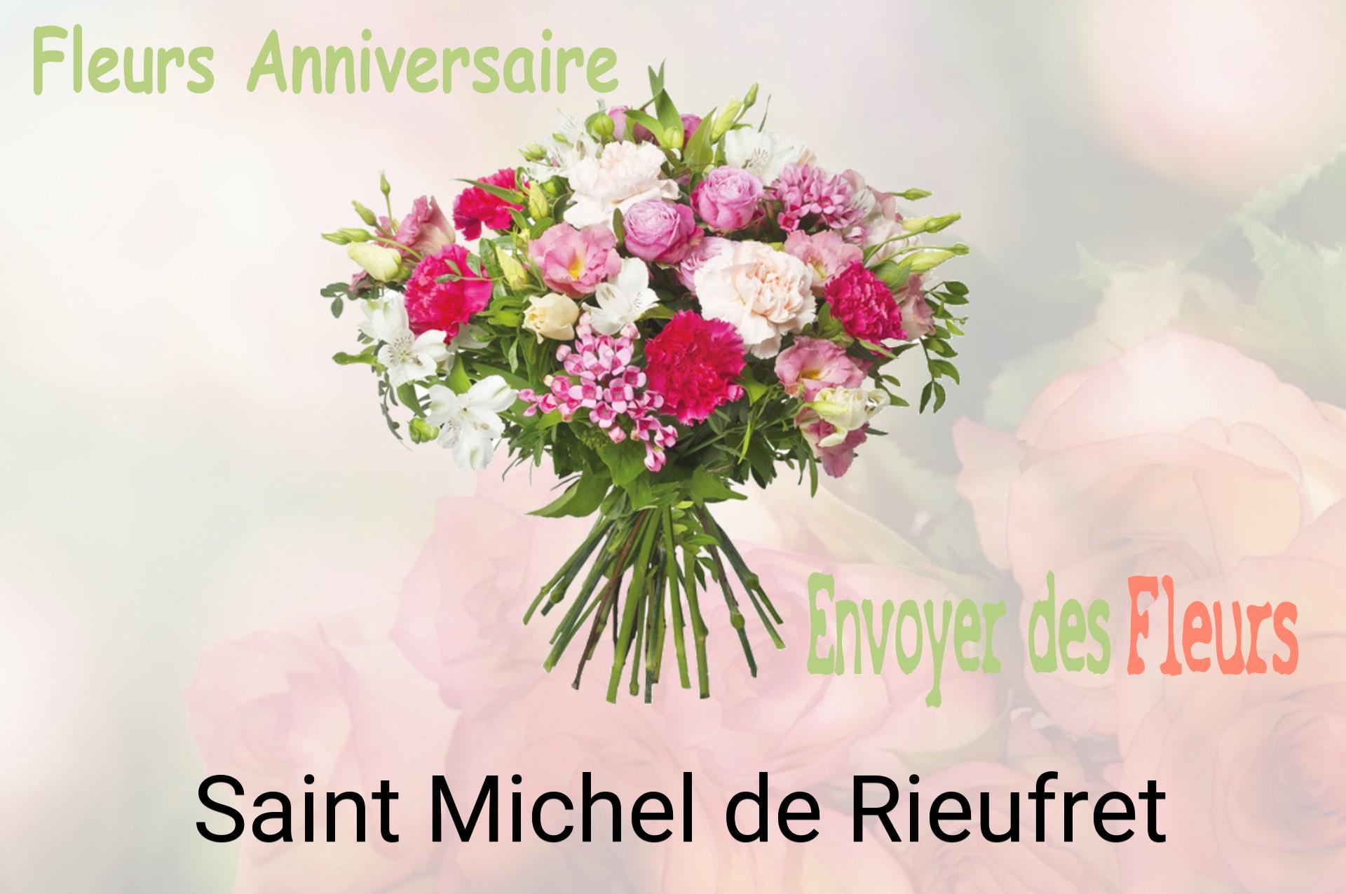 Bouquet de fleurs d’anniversaire livré à Saint-Michel-de-Rieufret