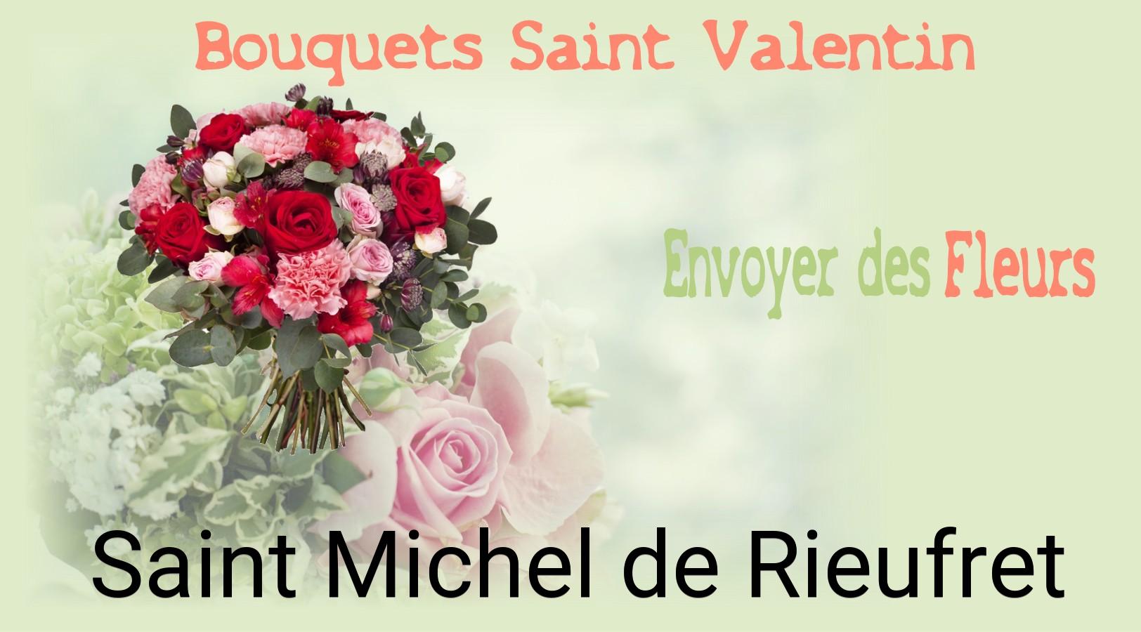 Roses de Saint-Valentin livrées à Saint-Michel-de-Rieufret